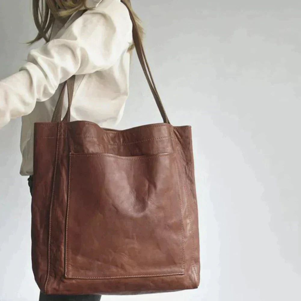 Veda™ Elegant Leather Ladies' Handbag